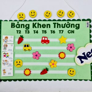 Bảng khen thưởng - bảng chăm ngoan cho bé