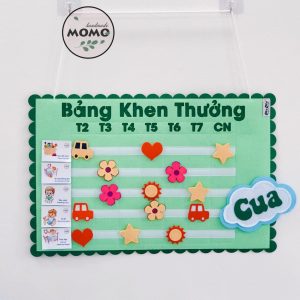 Bảng khen thưởng - bảng chăm ngoan cho bé