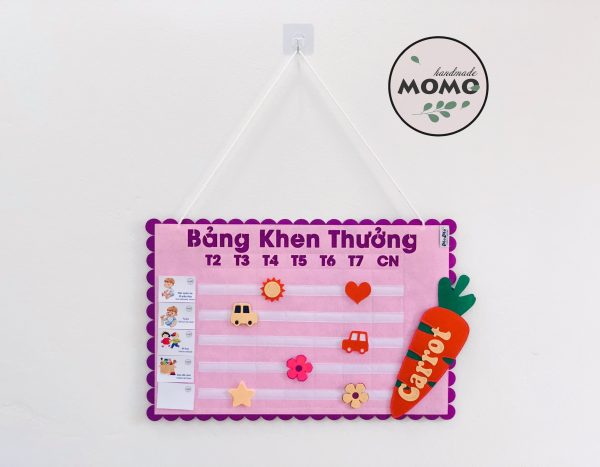 Bảng khen thưởng - bảng chăm ngoan cho bé