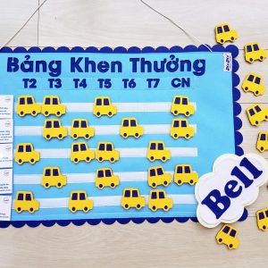 Bảng khen thưởng - bảng chăm ngoan cho bé